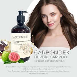Champú Herbal Guayaba Bud - Alivio Natural Anticaspa Y Picazón Del Cuero Cabelludo, Suave Para Todo Tipo De Cabello (500 Ml)                          