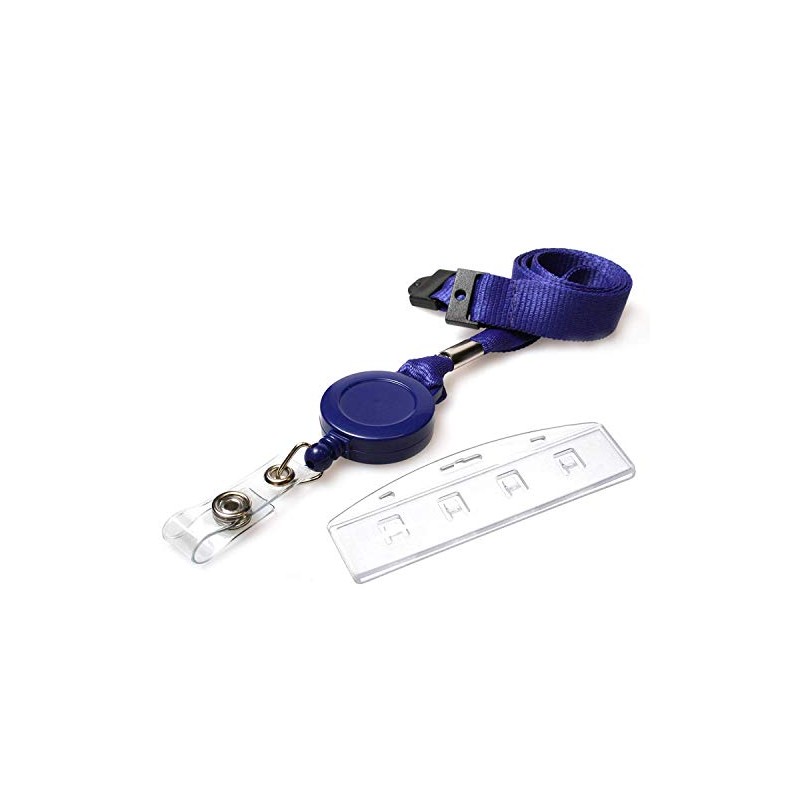 ID Swipe Card Holder & Access Card Lanyard Neck Straps
