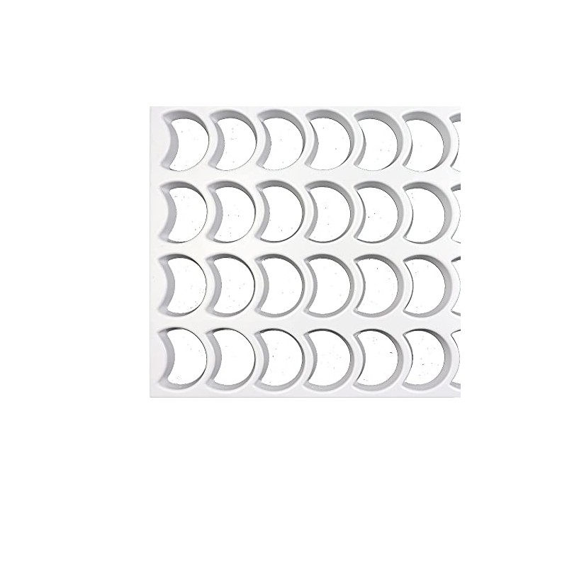 Thermo Cookie Cutting Sheet 1-7/8" Crescent (1/2 Moon) 78/Sheet