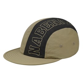 Clape Short Brim Hats for Men Unstructured Short Brim Baseball Cap Waterproof Flat Brim Hat Running Golf Tennis (Khaki)