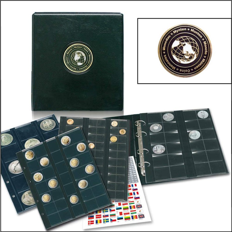 Safe 7346 Coin Collection Album for Coins from Around the