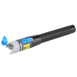 Fiber Optic Cable Tester Visual Fault Locator Aluminum Alloy Red Light Visual Fault Locator Pen 10Km Wavelength 650nm(BWJ-650-10)