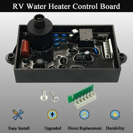 91367 RV Water Heater Control Board Ignition Control Circuit Board Igniter Module Replacement for GCH6-4E/6E/7E G6A-6E/7E/8E GH10-1E/2E/3E GH6-3E/4E/6E/7E Replaces Atwood # 93307 93865 93253 93257