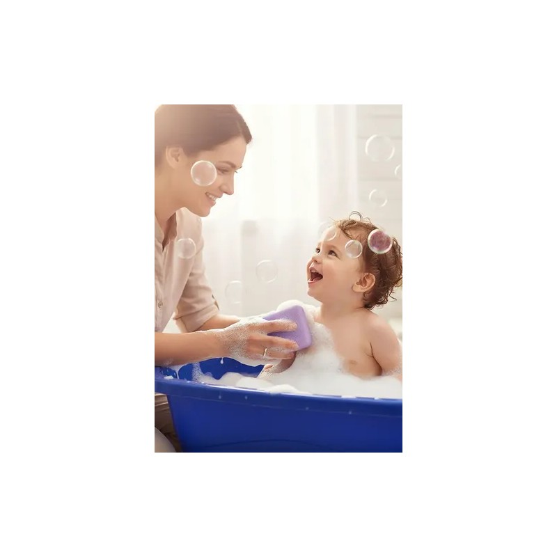 Esponja Con Tela Extra Suave Para El Baño De Bebe