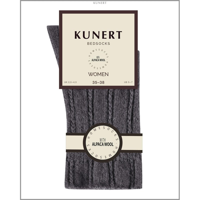 KUNERT Women's Bedsocks Warming Socks, Rose Quartz 3220