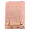 Victoria's Secret Passport Case, Pebbled Pink Studded