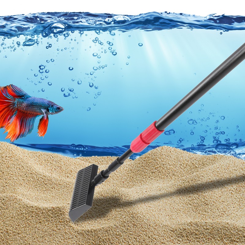 6 in 1 Aquarium Cleaning Kit Multifunction Replaceable Durable Fish