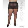 MeMoi Plus Size Curvy Control Top Pantyhose for Women, Comfortable