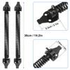 2 Pack 14 Inch Heavy Duty Self Closing Fence Gate