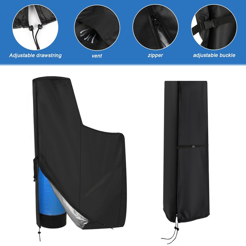 Water Softener Cover,Soft Water System Covers,Four-Season Universal Waterproof Protective Water