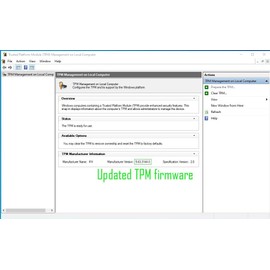 2-in-1 Reversible TPM 2.0 + 1.2 Package, Module for ASRock motherboards
