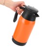 Orange Car Electric Kettle Temperature Display Car Boiling Cup Travel