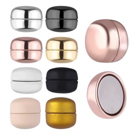 AIEX 8pcs Hijab Magnetic Pins, Strong Magnetic Hijab Pins for Women Scarf Magnets Brooch Multi-purpose Pinless Brooch for Hijabs Scarves Clothes (Multi-color)