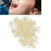 5000 Pcs 1/4 Inch Orthodontic Elastic Rubber Bands 3.5Oz Small