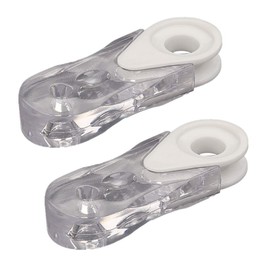 2 pcs Blinds Accessories Cord Weight Plastic for Vertical,Windows,Roller Blinds Window Shutter Clear Plastic Safety Handle