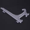 10 x Plastic Flat Folding Holders Easels or Flat Decorative