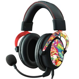 MightySkins Skin Compatible with Kingston HyperX Cloud II Gaming Headset - Wet Paint | Protective, Durable, and Unique Vinyl Decal wrap Cover | Easy to Apply, Remove | Made in The USA