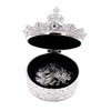 JOICE GIFT Elegant Silver Crown Wedding Arras with 13 Coins