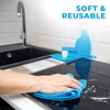 Simply Auto Roll of 50 Microfibre Cloths, 30x30cm Premium Reusable