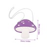 FOMIYES Unique Mushroom Shape Purse Women's Summer Bag Patent Leather