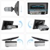 ESSGOO 1 DIN 9" Car Stereo Radio Touch Screen Apple