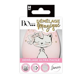 Bo... Paris Magic Detangling Hair Brush - Hair Brush with 4 Spikes - Fancy Panda Detangling Hair Brush - For All Hair Types - Pack of 1