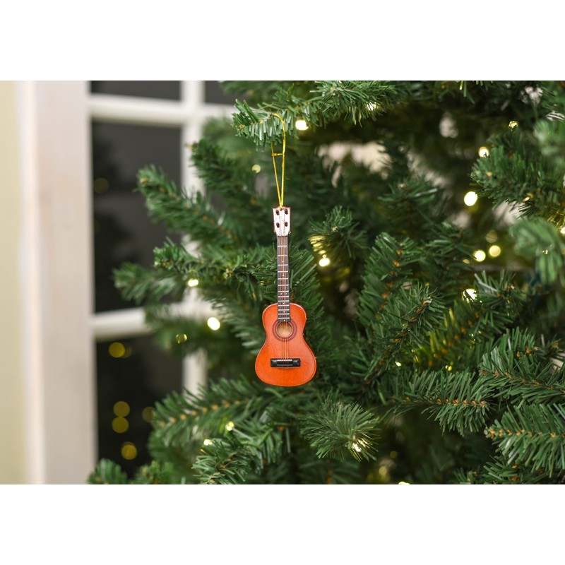 Broadway Gifts Co Chestnut Brown Ukulele Instrument 5 inch Wood