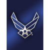 CafePress U.S. Air Force Logo Detailed Folded Greeting Card Glossy