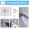BVL Gold Robe Hook Brass Adhesive Towel Hook for Bathroom