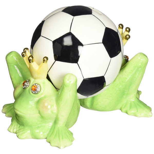 ATD 61517 7" Frog Prince and Black and White Soccer