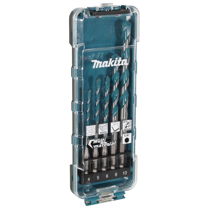 Makita E-16732 5 Piece TCT Drill Bit Set