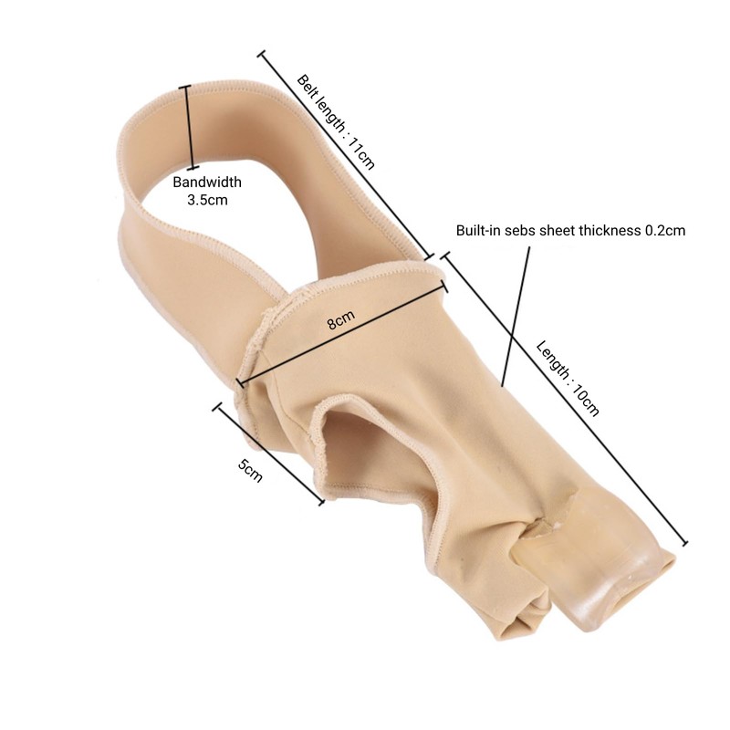 MEMNUN soft high elastic pad toe corrector, bunion, hallux valgus,