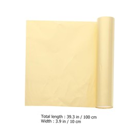 GLEAVI 1roll Brass Foil Sheet High Hardness Metal for Crafting Easy to Cut Smooth for Precision Machining Thickness