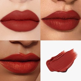 CATKIN Rouge Matte Lipstick, Waterproof Long Lasting Satin Nourish Moisturizing Smooth Soft 0.13 Ounce-Chinese Style (CR129 CARVING)