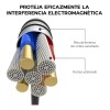 Maíz 3pz Cable Auxiliar Conector Jack 3.5mm Estereo Audio Sonido