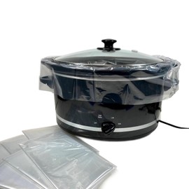 Regency Wraps Slow Cooker Saver, Time Saving, Non-Stick Liners For Easy Clean Up After Making Stews Soup and Meat, Store and Reheat Food, 20 x 12, Pack of 12