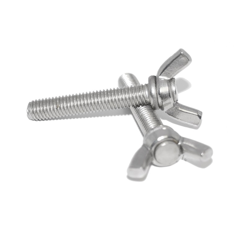 Wing Screws M8X50 Pack of 4 A2 Stainless Steel Rust-Proof