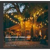 96FT(48×2) LED Outdoor String Lights for Patio with Waterproof Shatterproof