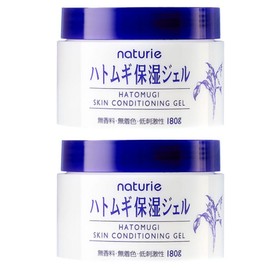 Naturie Hatomugi Skin Conditioning Gel, 180g, 2 pieces / 나츄리에 하또무기 스킨 컨디셔닝 젤, 180g, 2개