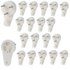 Merriway® BH00093 (20 Pcs) Medium 30mm (1.3/16 inch) White Nylon