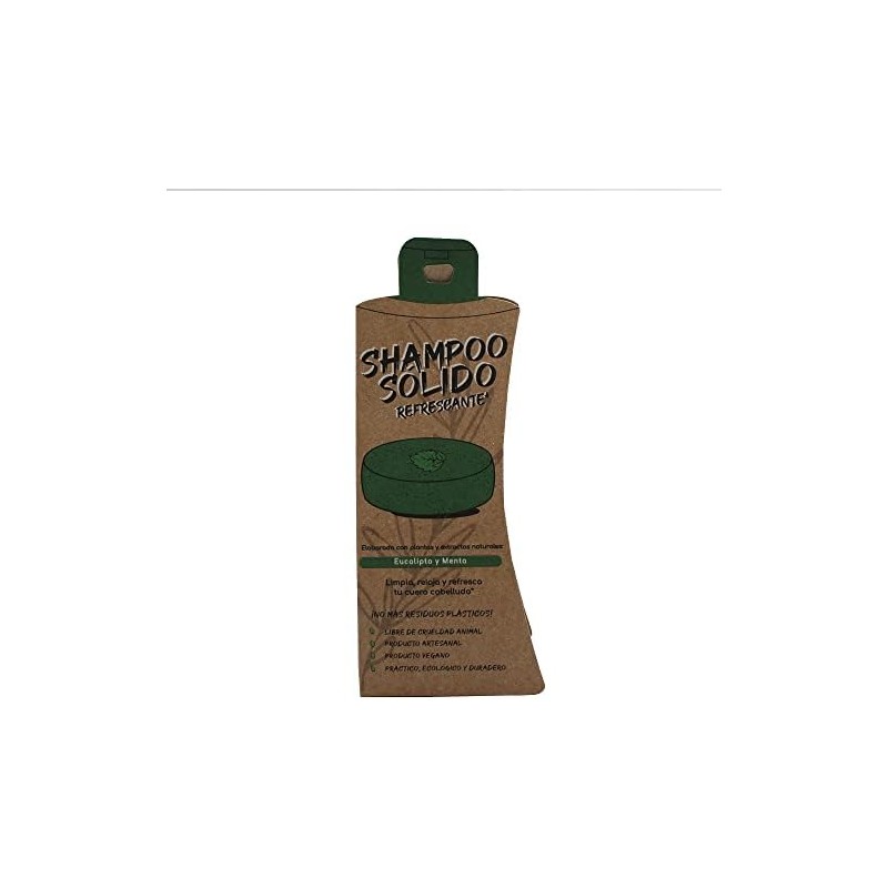 Shampoo Sólido Refrescante Árbol Verde, 1 unidad, 1