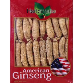 New Green Nutrition Hand-Selected A Grade American Ginseng Small Thin-Short Size (4 Oz. Box)