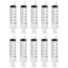 30ml Plastic Syringes,10 Pack Individually Packaged Syringes with Caps, Sterile