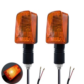 VRWEARE 2pcs Motorcycle Turn Signals Light Fit for Suzuki DR350 DR650 DR125 DR200 DR250 DR350 DR650 GSXR 750 1100 High Brightness