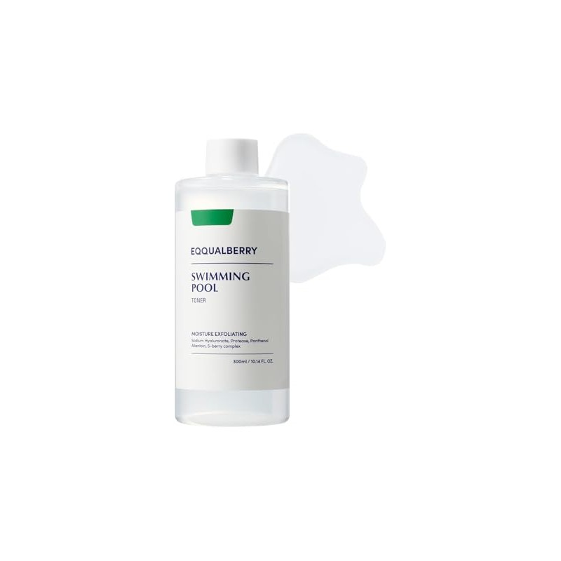 EQQUALBERRY - Tónico Exfoliante Facial Enzima Proteasa 300 ml -