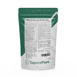Saporepuro Psyllium Husks - 500 g - Plantago ovata - Low Carb