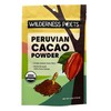 Wilderness Poets, Organic Cacao Powder. Raw, Unsweetened, 100% Peruvian Heirloom