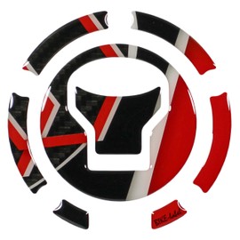 Tankpad Fuel Cap Protector Compatible with Honda CB750 Hornet Honeycomb Red X600058VA