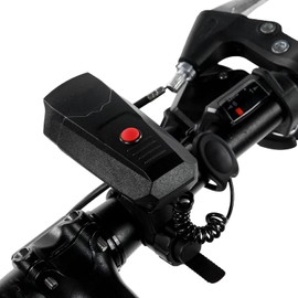 Electronic Cycling Horn, Super Loud Bike Horn Electronic Handlebar Ring Bell Alarm Bell Loud Sound Horn for Mountain Road Bikes Bicycles