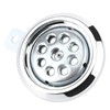 Universal Powerful 105dB Motorcycle Horn with Chrome Lid Honeycomb Pattern